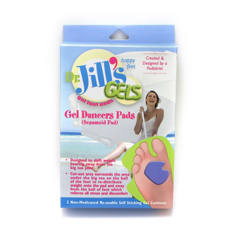 Dr. Jills Gel Callus Cushions (Self Sticking and Re Usable)