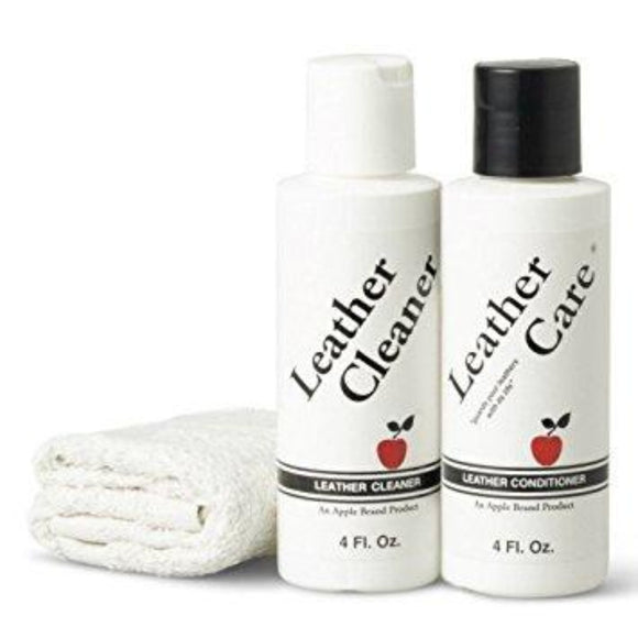 Apple Brand Leather Care Kit Cleaner & Conditioner
